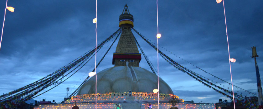 Boudhanath stupa (World Heritage Site)