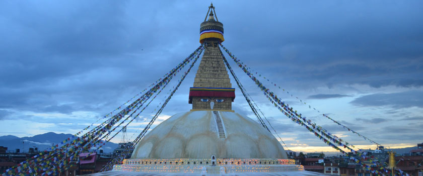 Boudhanath stupa (World Heritage Site)