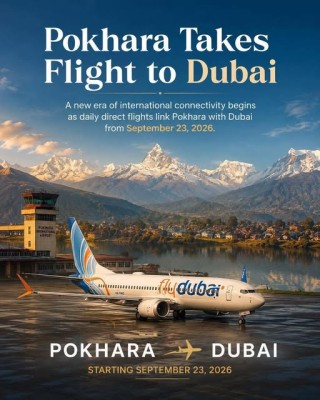 Flydubai Launches Daily Direct Flights from Dubai to Pokhara Starting 2026
